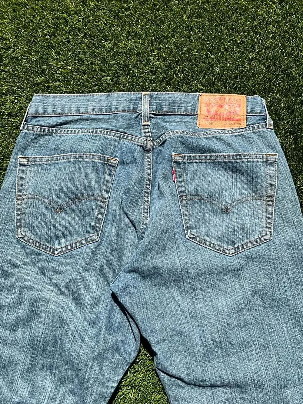 Levi's 559 Relaxed Straight Fit Jeans Mens 32x30 Blue Light Wash